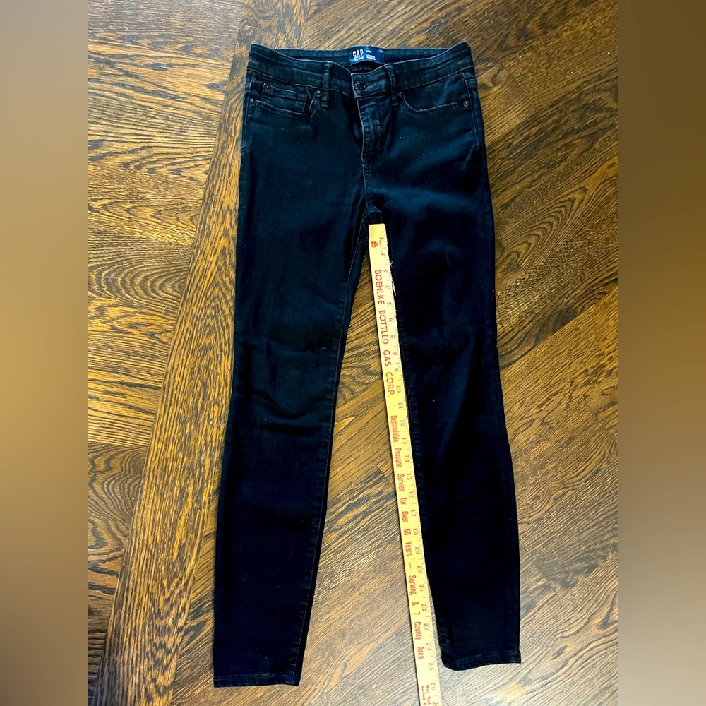 Gap 26/2 Women's Black Jeans leggings skimmer